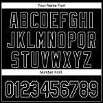 Maglia da baseball personalizzata Rave Design Splatter nera, bianca e rossa con motivo 3D autentico