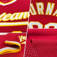 Maglia da baseball personalizzata autentica retrò bordeaux nera e oro antico