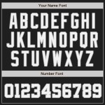 Maillot de baseball gris personnalisé noir blanc-rouge authentique Split Fashion