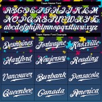 Maillot de baseball personnalisé avec puzzle autisme, pièces bleu marine et blanches 3D, authentique, sensibilisation Maillot de baseball personnalisé avec puzzle autisme, pièces bleu marine et blanches 3D, authentique, sensibilisation